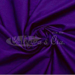 Tecido Tricoline Silky Lisa cor - 3187 (Roxo Escuro)
